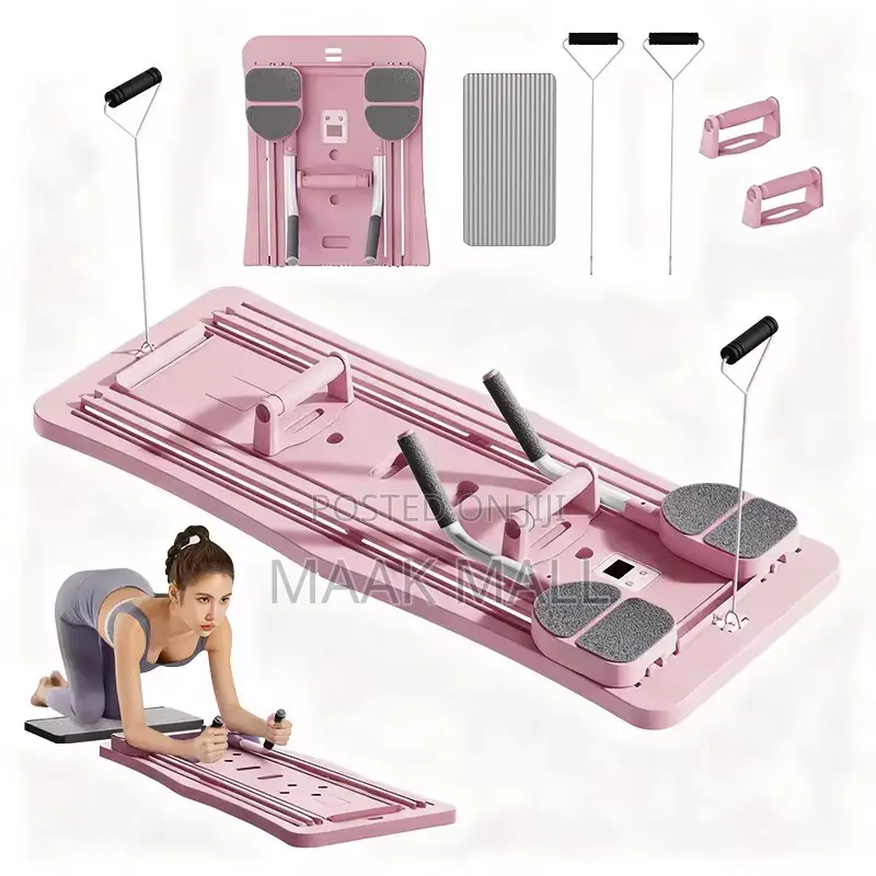 High-Intensity 4-in-1 Workout Board With Foldable Pilates Design