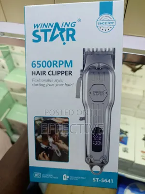 Rechargeable 6500rpm Hair Clipper.