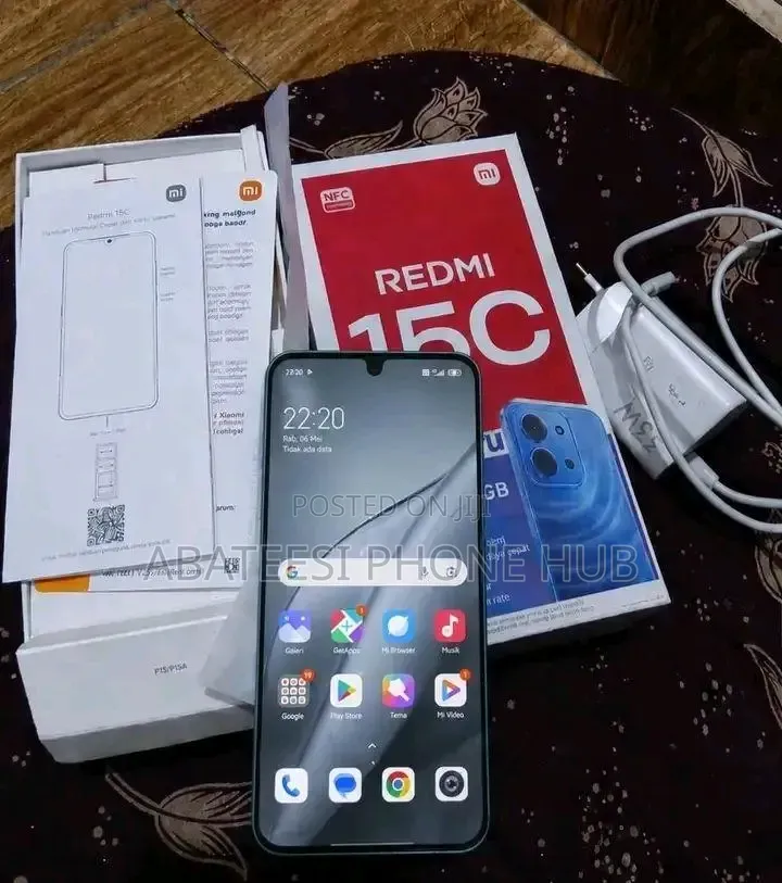 New Xiaomi Redmi 15C 4G 256 GB Green