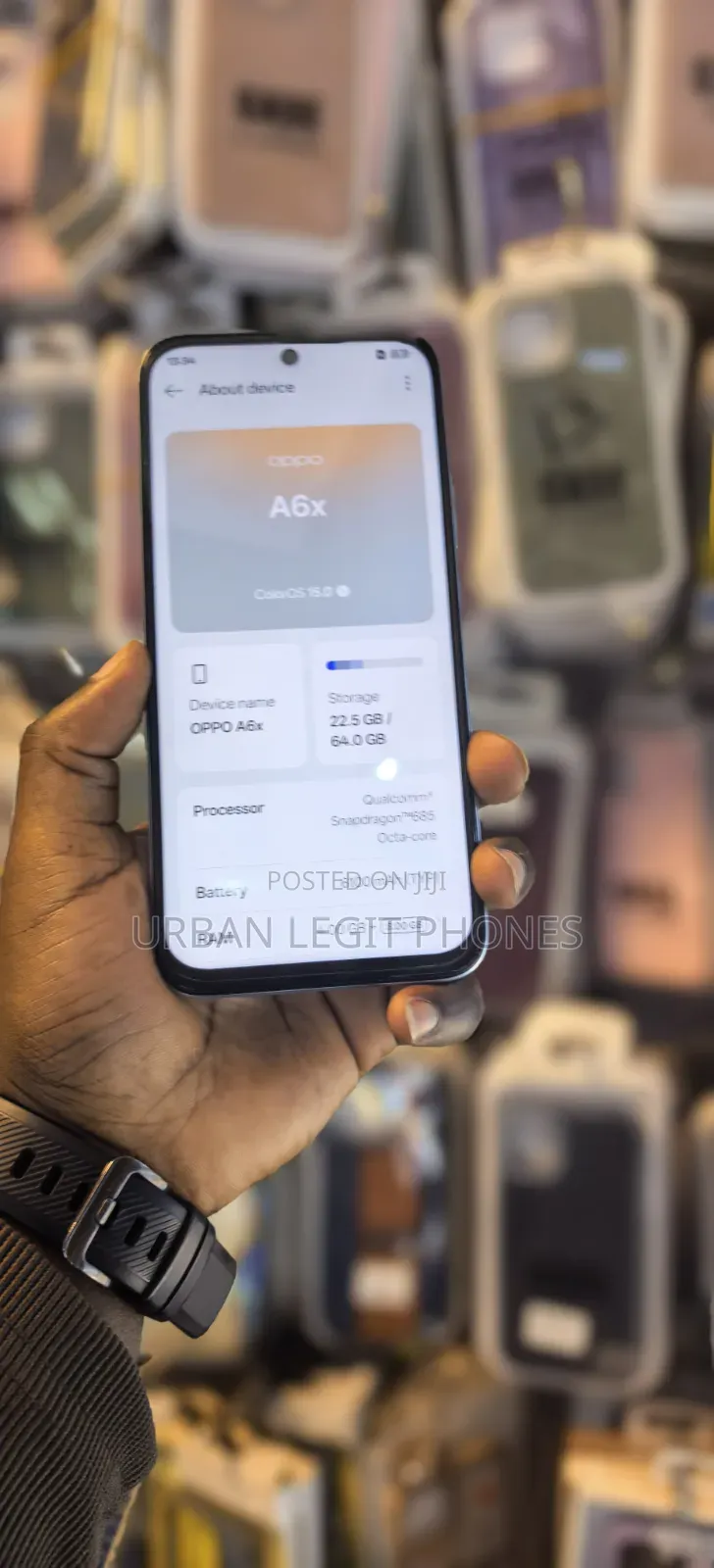 Oppo A6x 64 GB Green