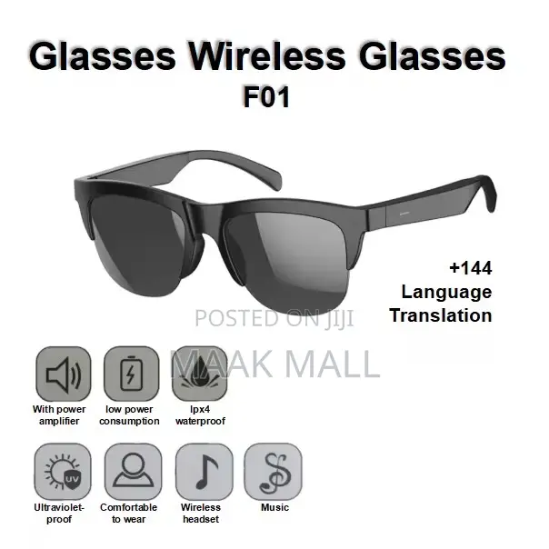 Smart Wireless Sunglasses Noise Cancellation