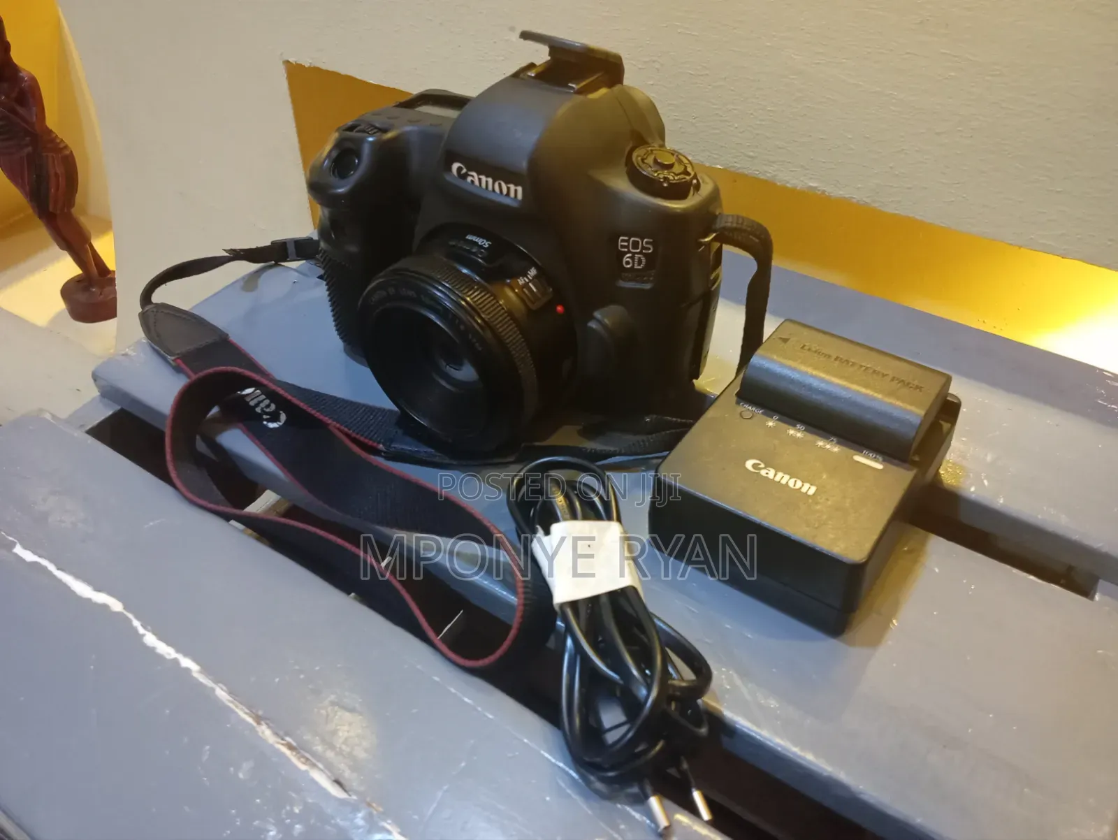 Canon Eos Camera 6d With 50mm Lenz