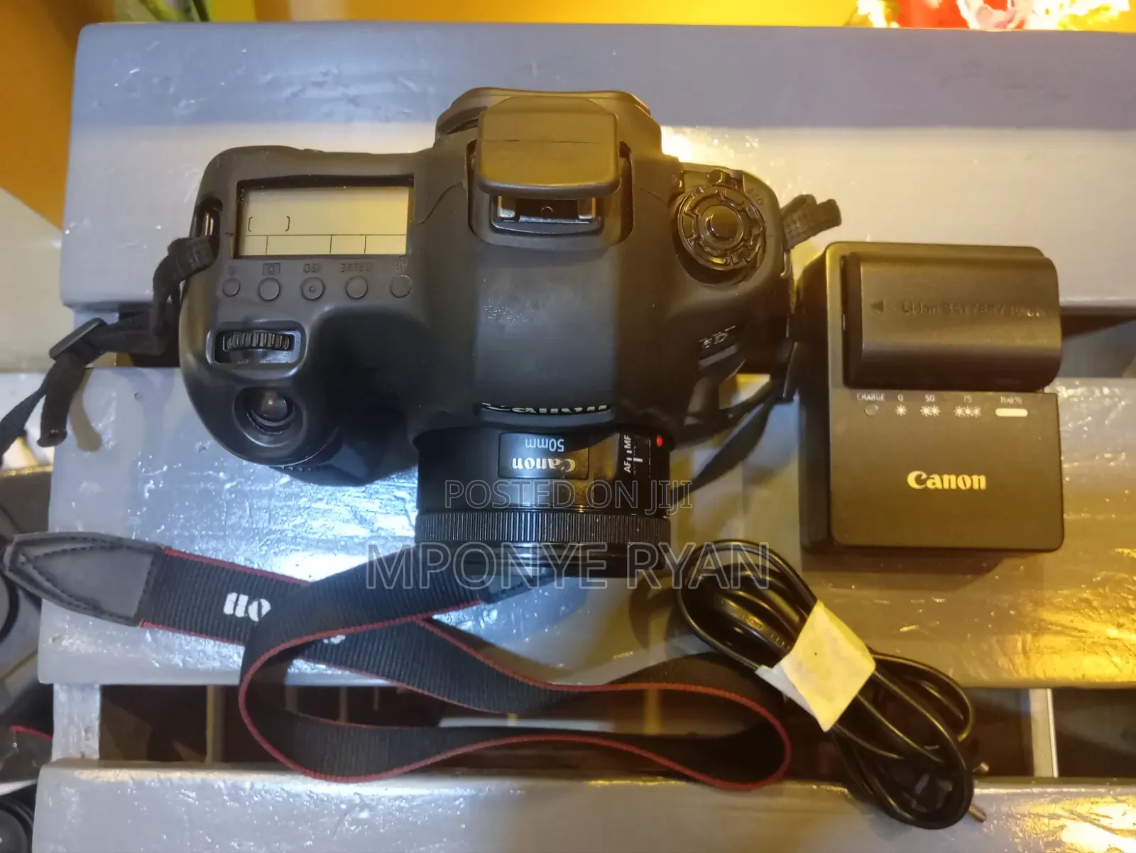 Canon Eos Camera 6d With 50mm Lenz
