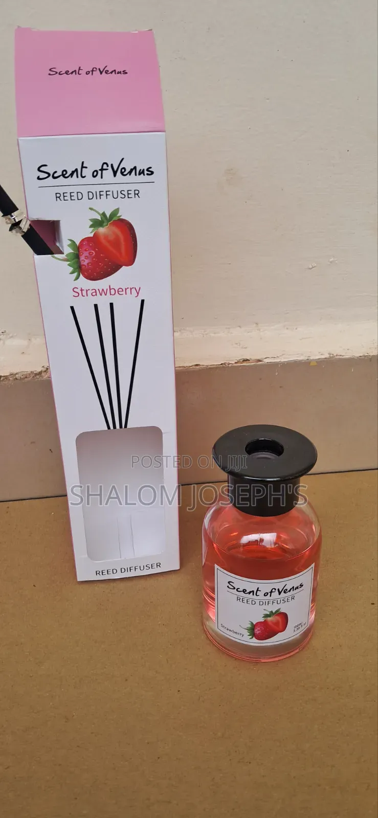 100ml Scent of Venus Reed Diffuser- Strawberry