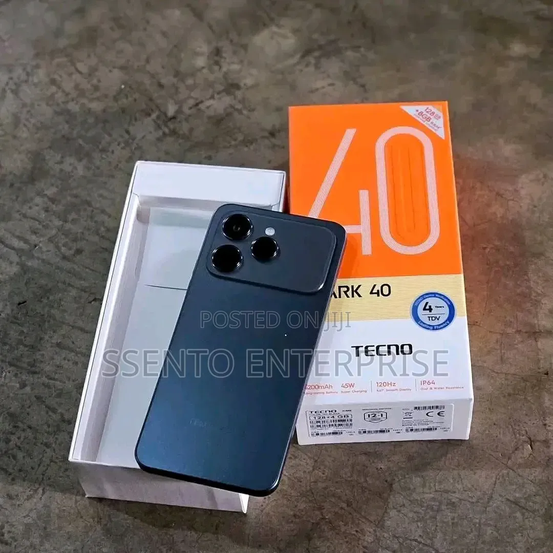 New Tecno Spark 40 256 GB Black