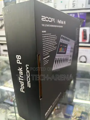 Zoom Podtrak P8 Podcast Production Studio