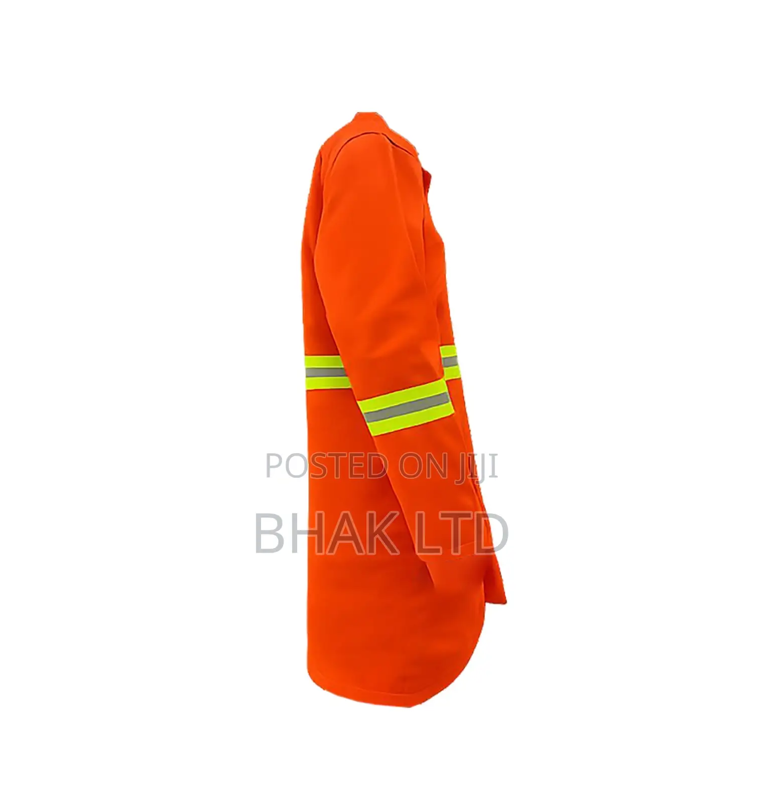 Orange Dust Safety Overcoats