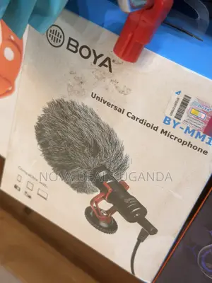 Boya by Mm1 Universal Cardiod Microphone, Vlogginglivestream Recording