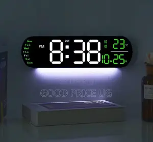 Large Led Digital Wall Clock