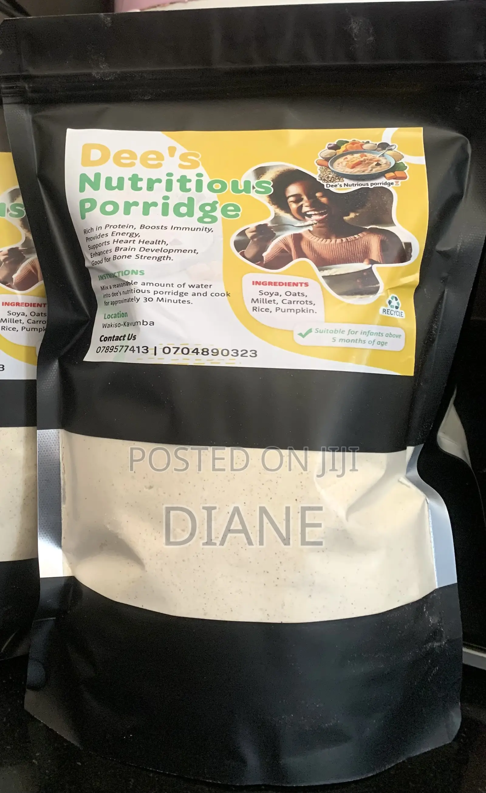 Dee’S Nutritious Porridge, For 5months And Above