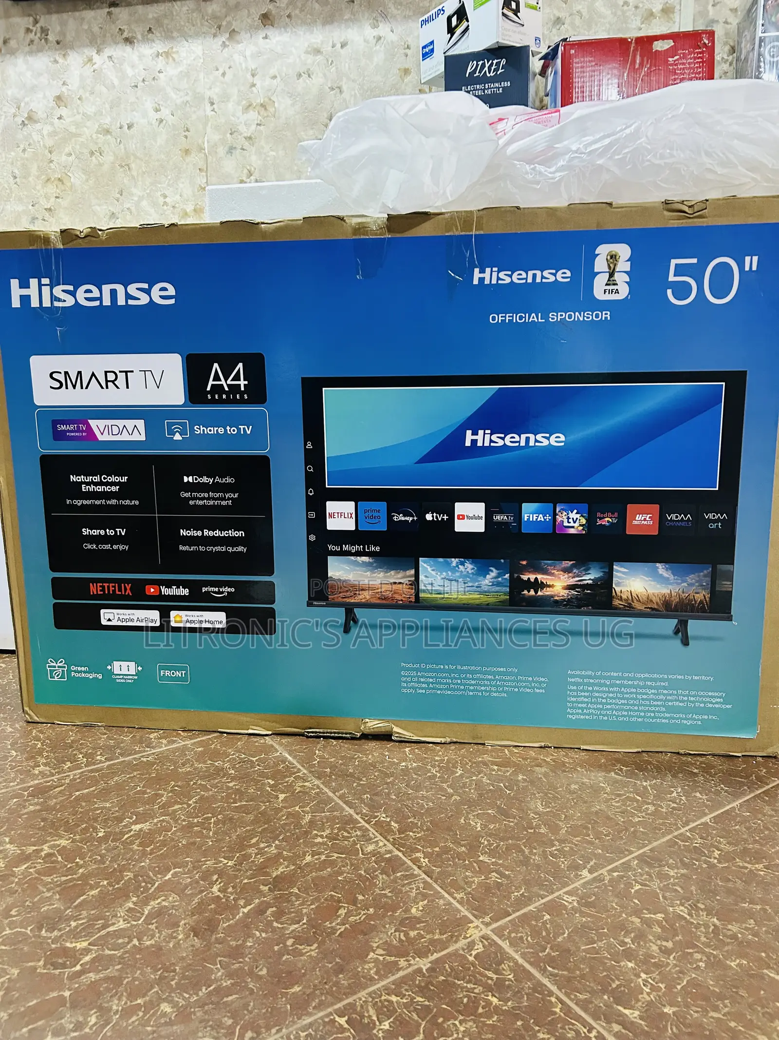 50inches Hisense A4series
