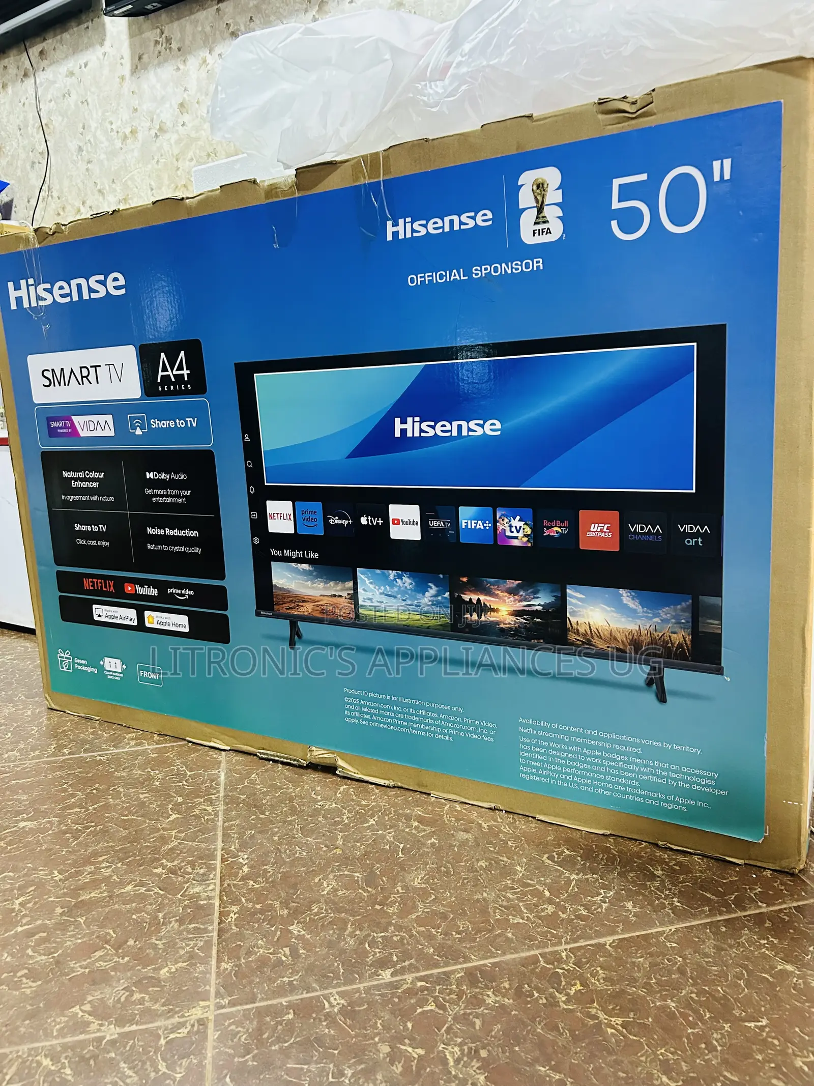 50inches Hisense A4series