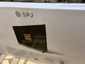 Brand New SPJ 55” Ultra Hd Smart Tv