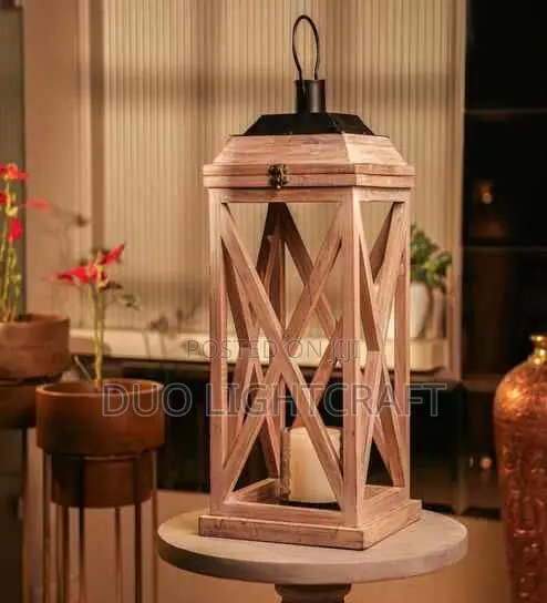 Rustic Wooden Lanterns
