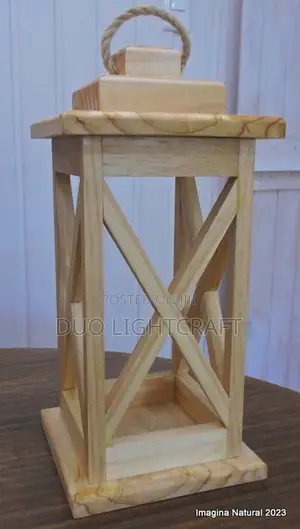 Rustic Wooden Lanterns