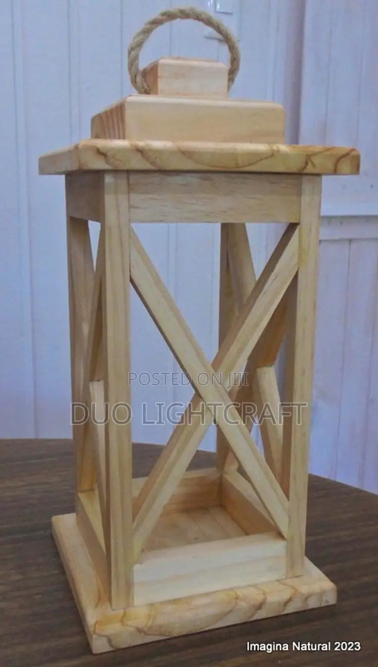 Rustic Wooden Lanterns