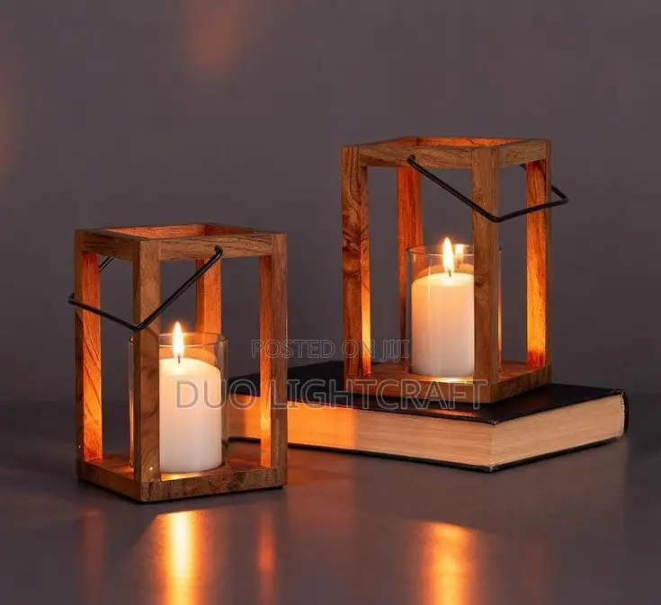 Decorative Wooden Lantern