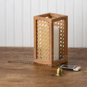 Chic Wooden Lantern