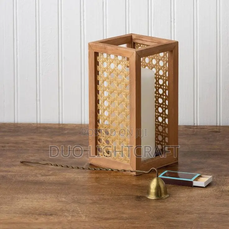 Chic Wooden Lantern