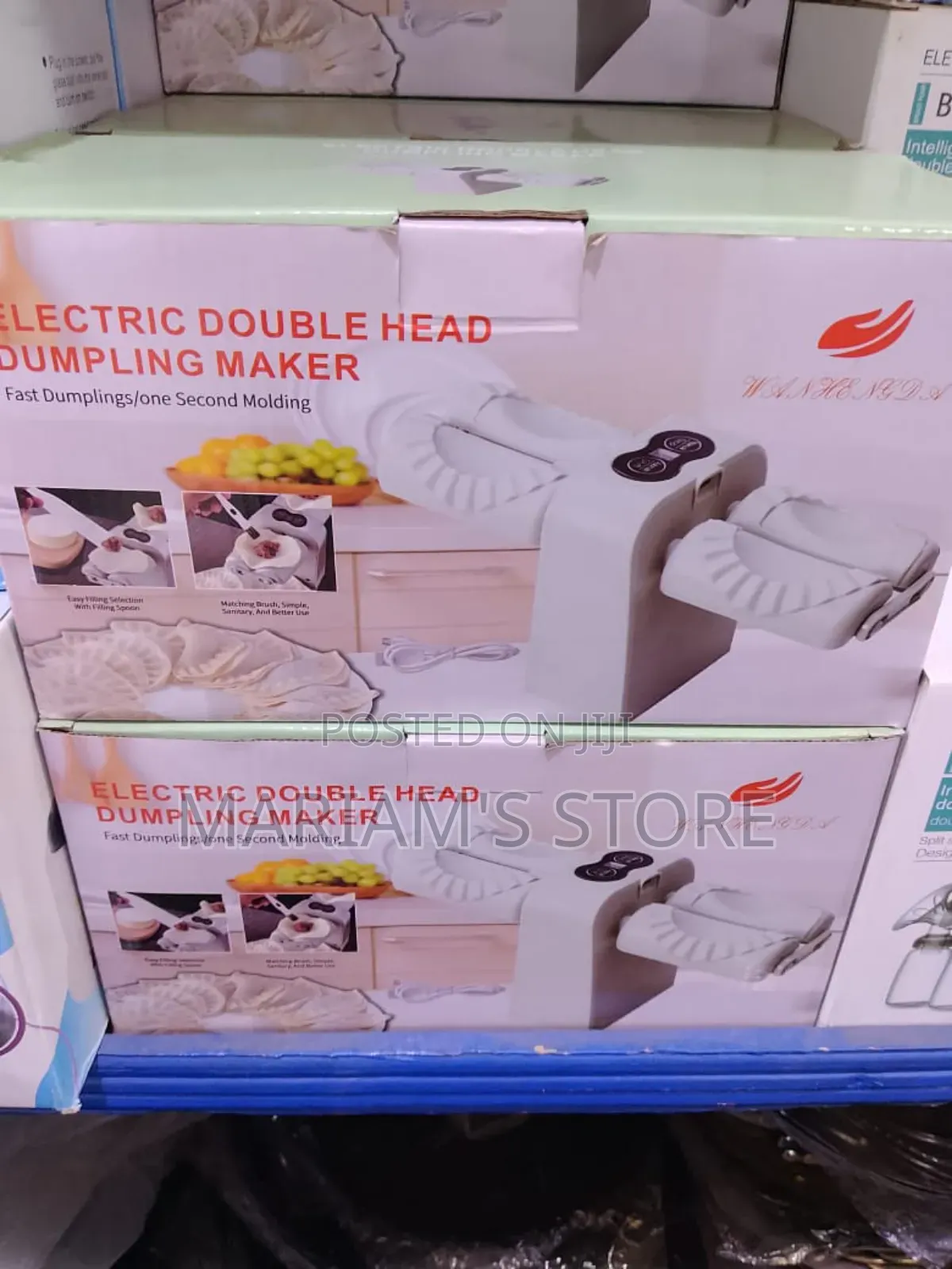Electric Double Head Dumpling Maker With Two Modes,