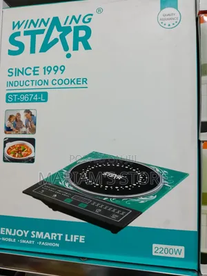 A Single-Burner Unit With a Crystal Glass Panel.
