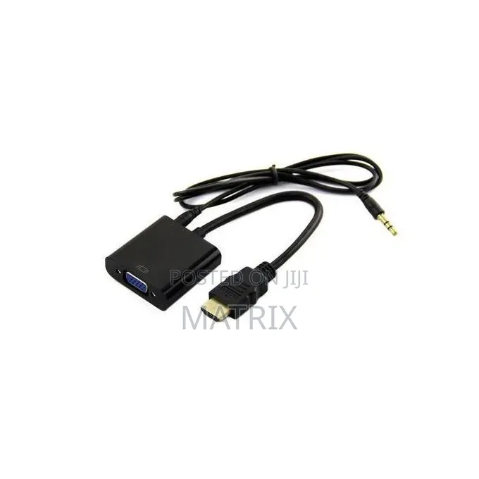 Hdmi to Vga With Audio Pin Converter Cable