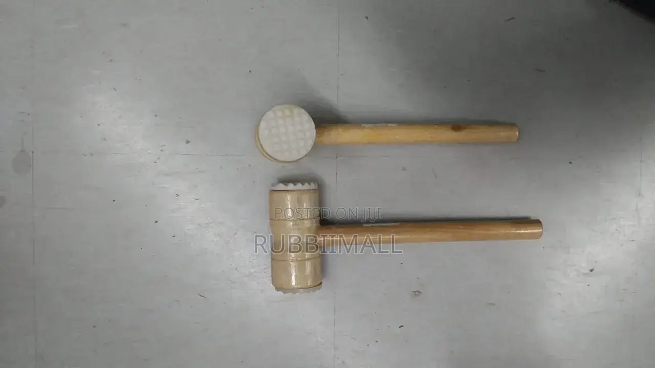 Meat Hammer / Heavy-Duty Wooden Meat Tenderizer Mallet
