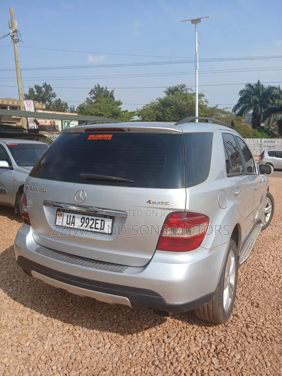 Mercedes-Benz M Class 2011 Silver
