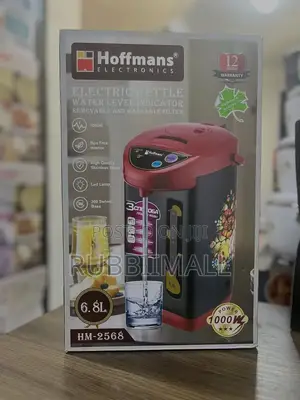 Thermopot/ Electric Kettle 6.8-Liter ~ Hoffmans Hm-2568