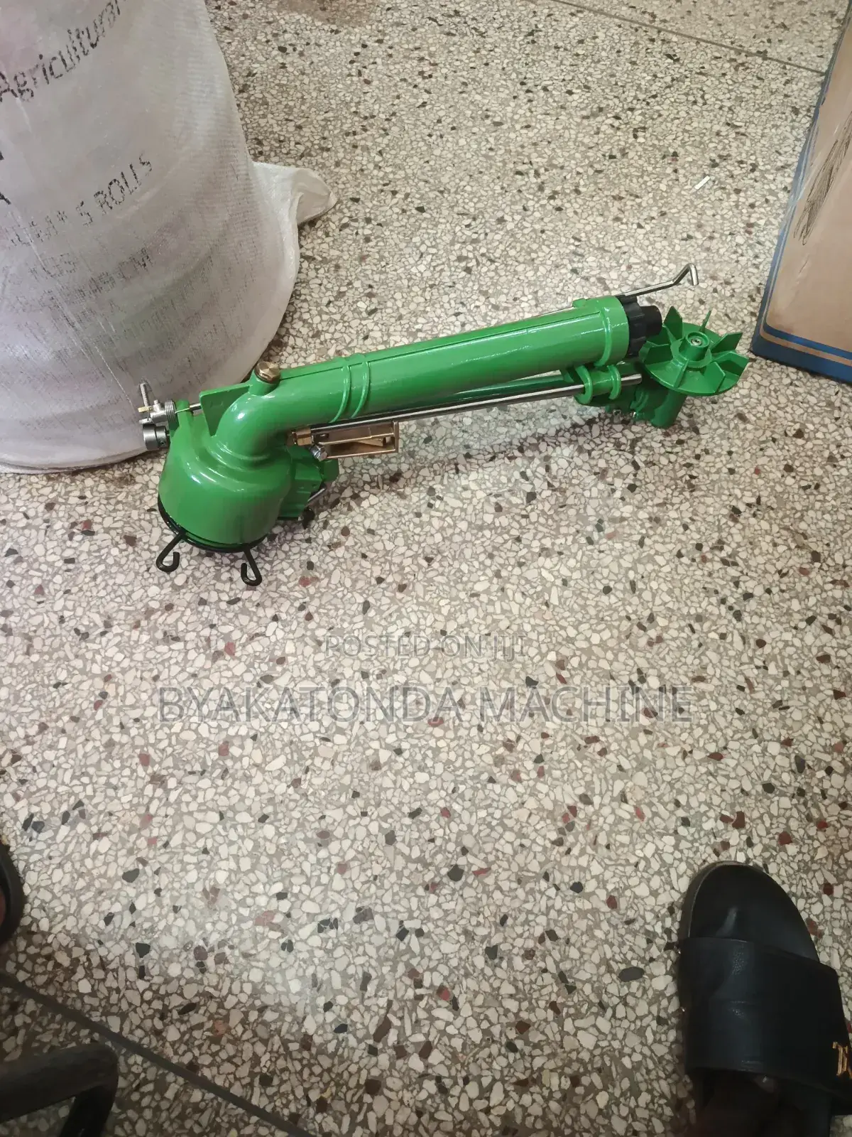 Gear Driven Rain Gun Green