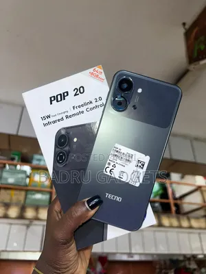 New Tecno Pop 20 128 GB Black