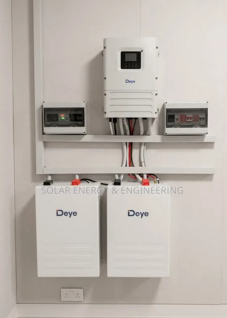 Hybrid Solar Power Backup System For Homes And Offices