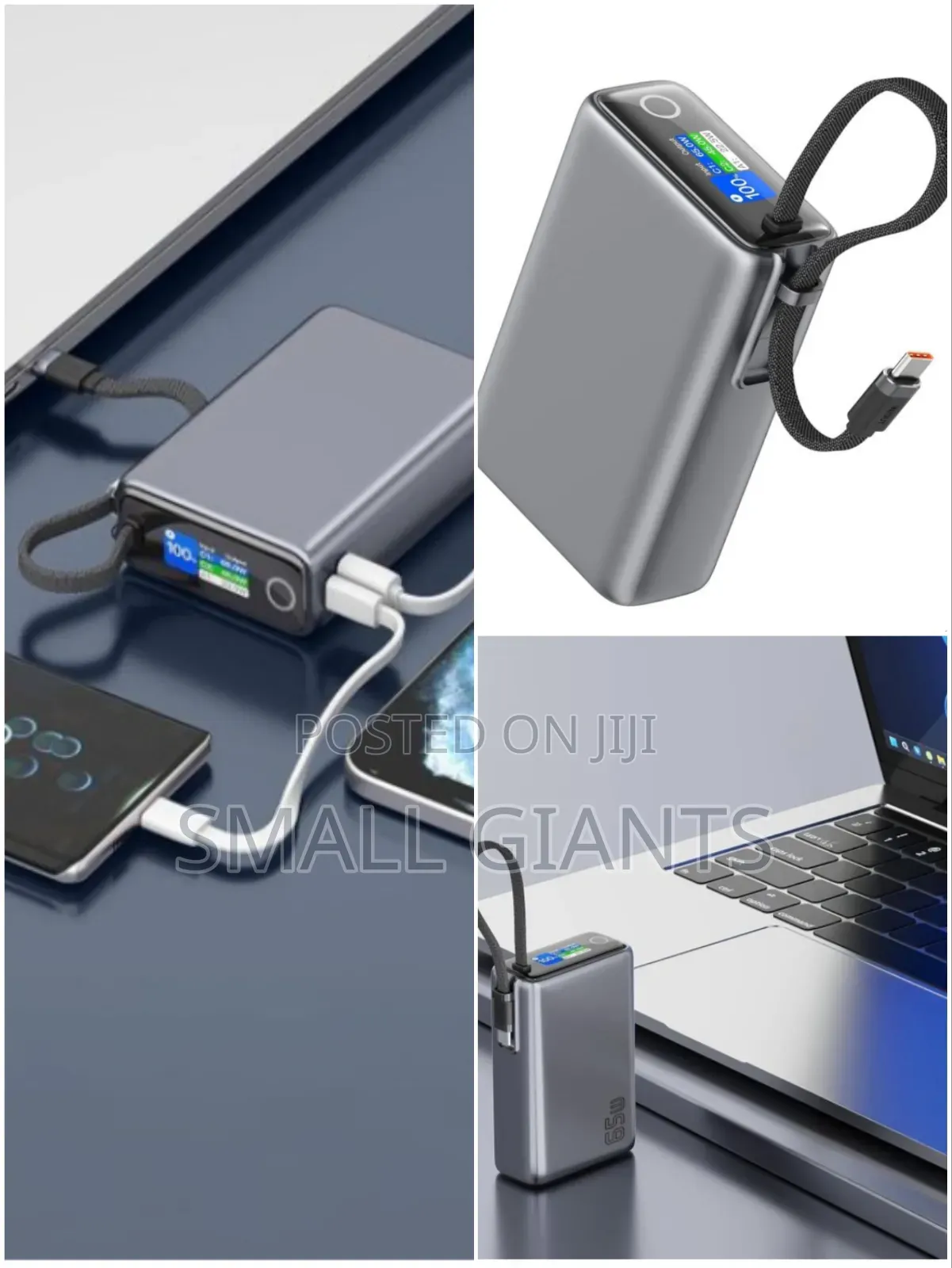 Tron X 20000mah Power Bank, Pd 65w Fast Charging
