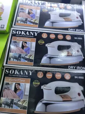 Sokany Dry Iron 1yr Warranty
