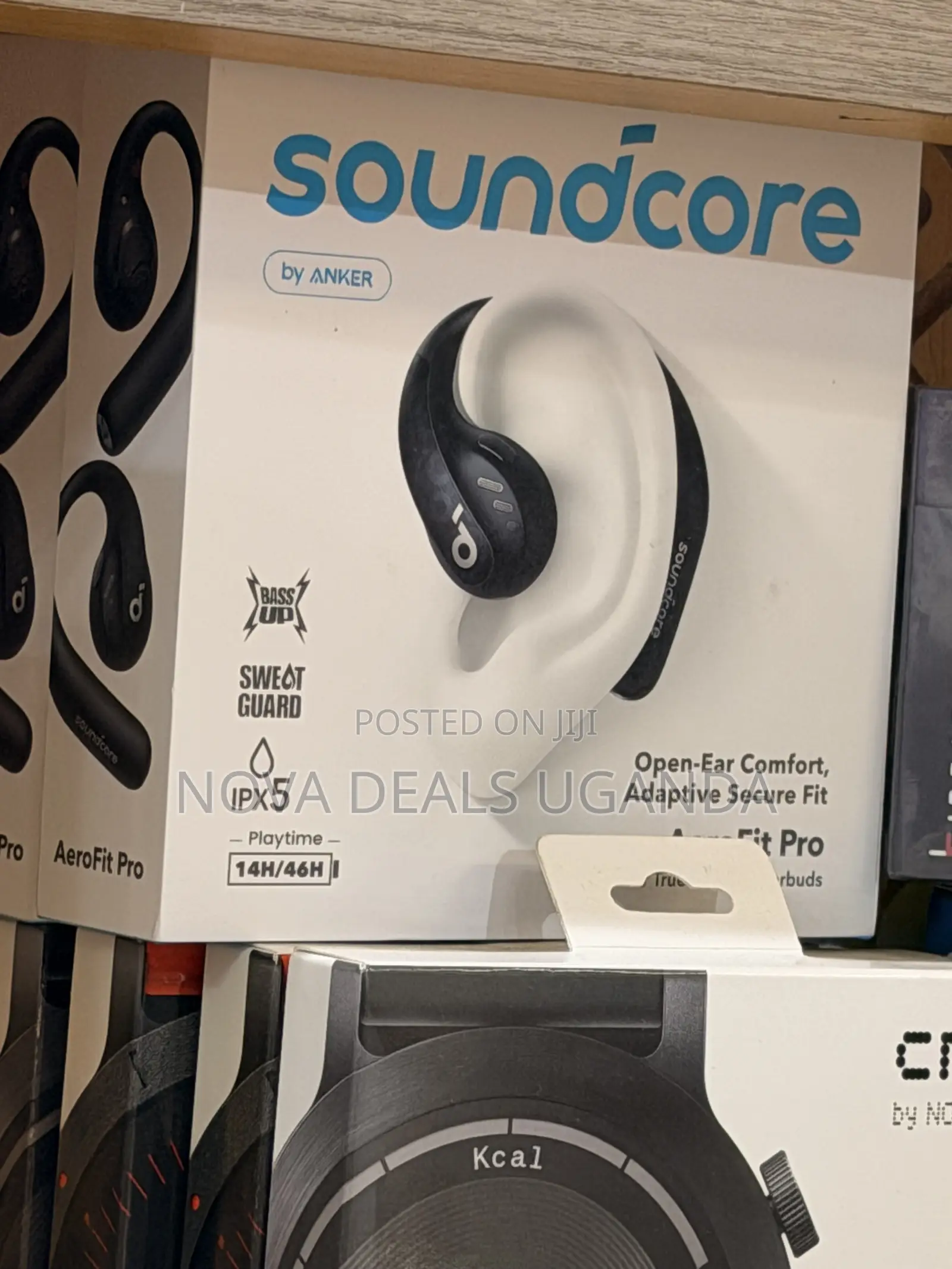 Soundcore Aerofit 2 by Anker Open-Ear Headphones, Adjustable Ear Hooks