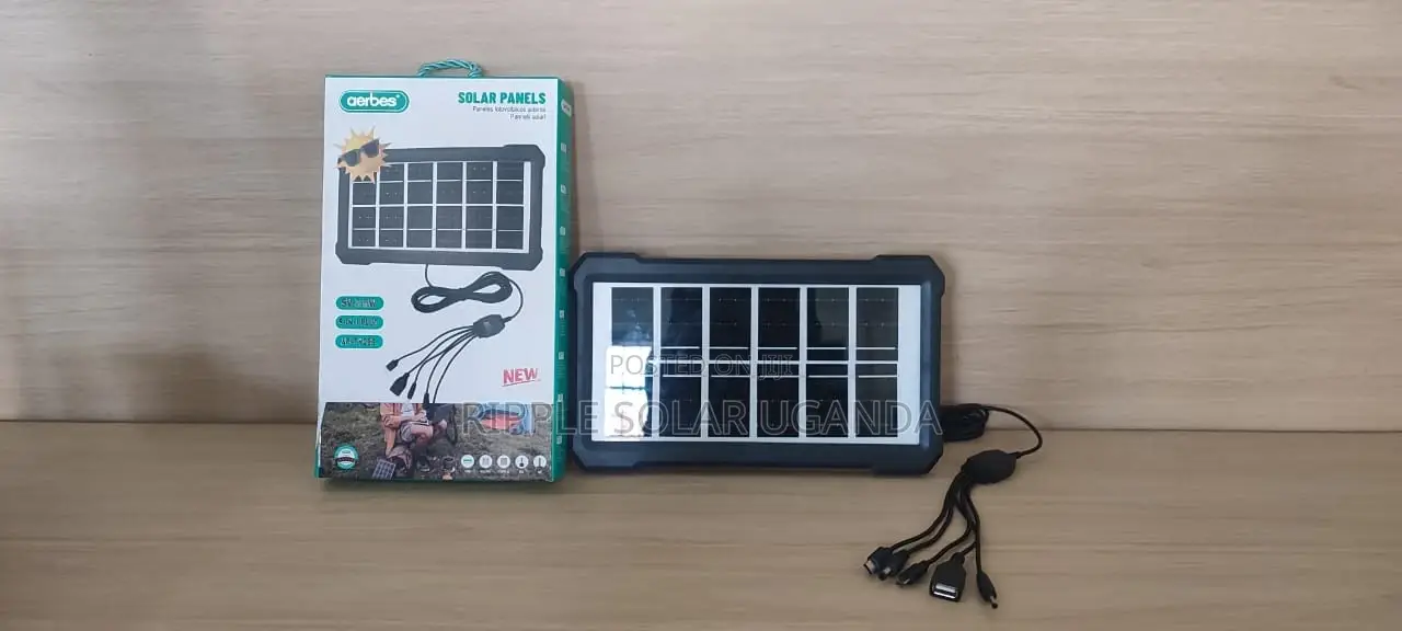 Aerbes Solar Panel Charger 5v 3.5w Usb Charging Solar Panel Kit