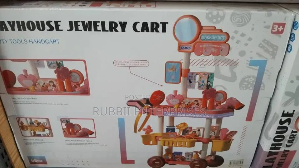 Kids Play House Jewelry Chart