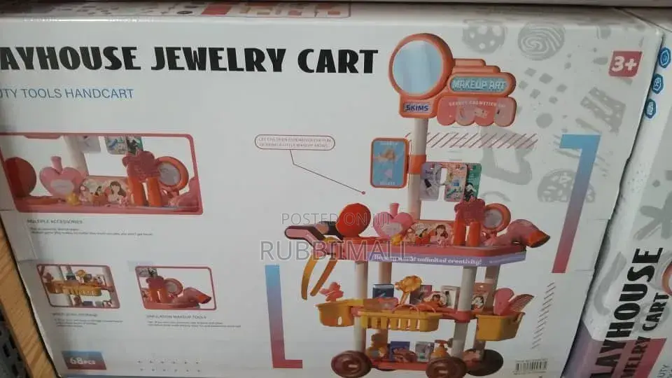 Kids Play House Jewelry Chart