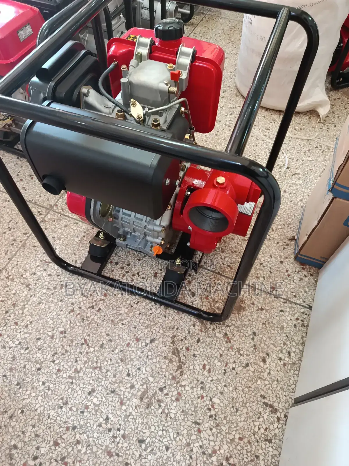 Launtop High Pressure Water Pump Diesel Engine