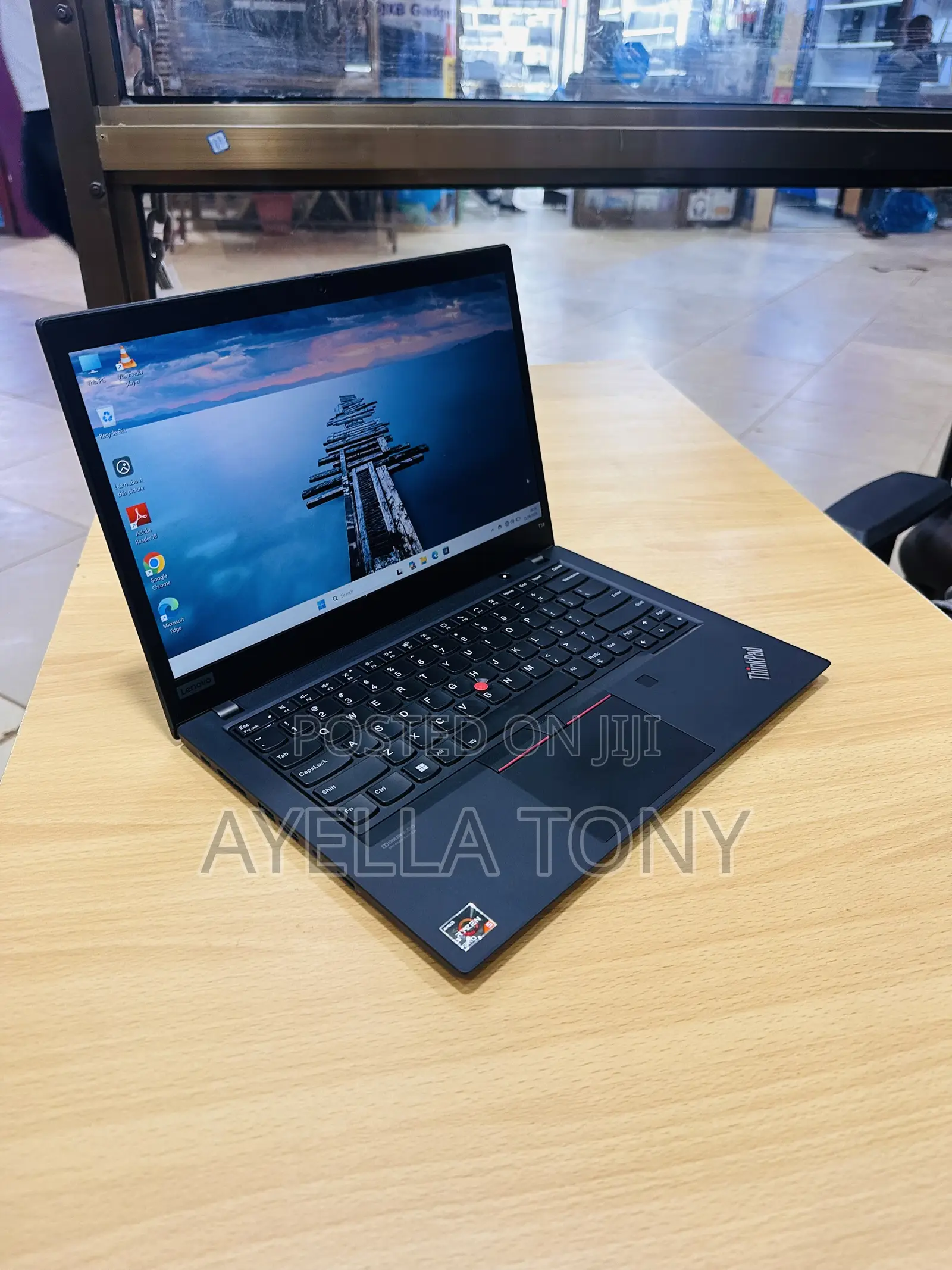 New Laptop Lenovo ThinkPad T14 G1 16GB AMD Ryzen 5 SSD 512GB