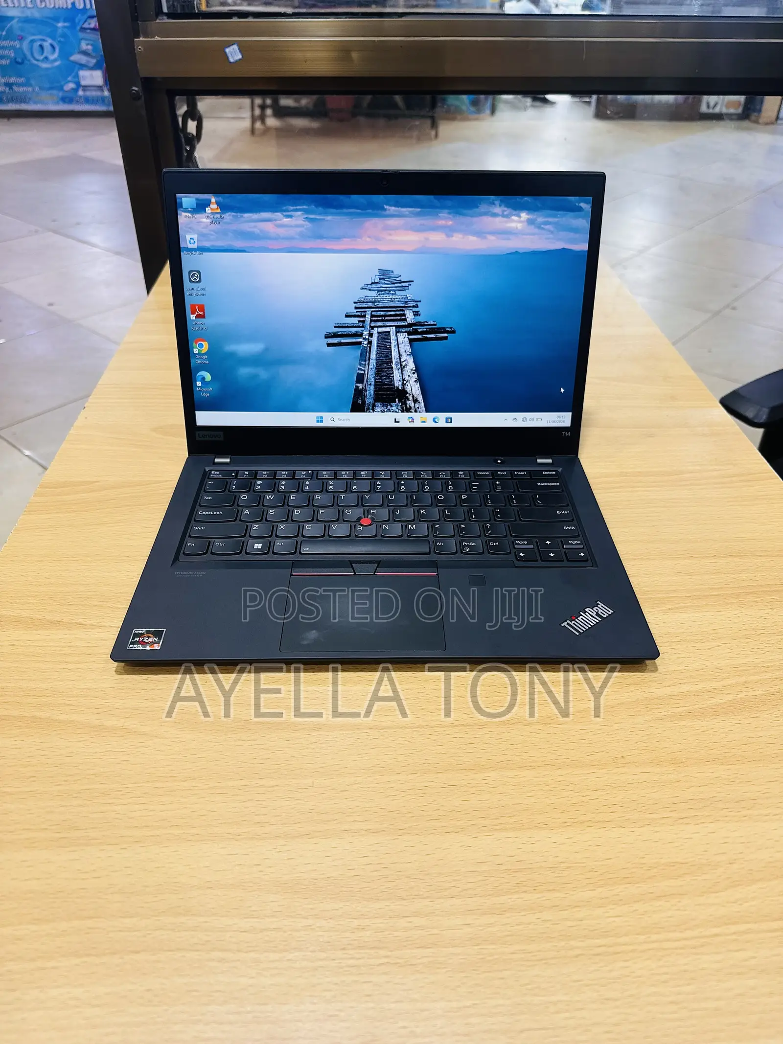 New Laptop Lenovo ThinkPad T14 G1 16GB AMD Ryzen 5 SSD 512GB