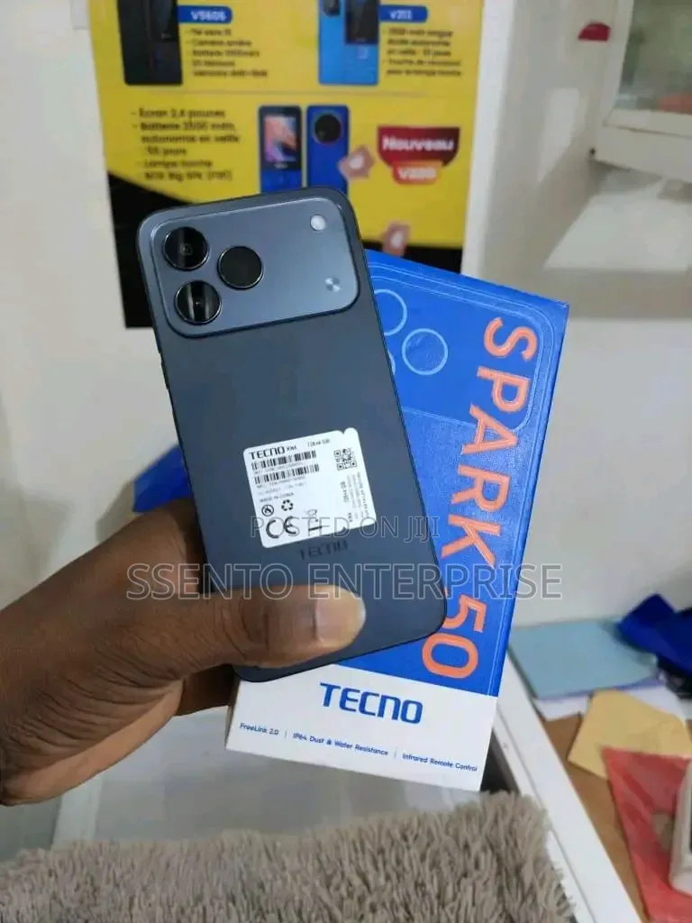 New Tecno Spark 50 128 GB Black