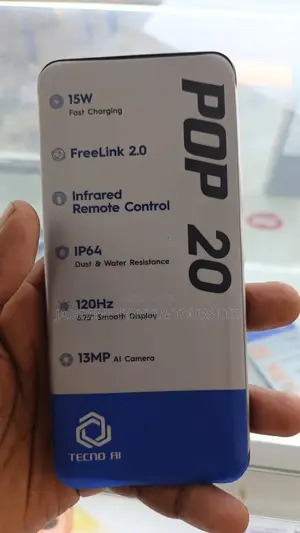 New Tecno Pop 20 128 GB Black