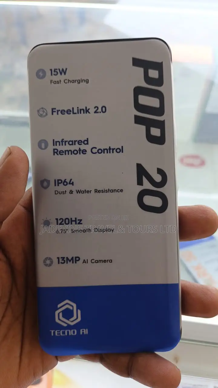 New Tecno Pop 20 128 GB Black