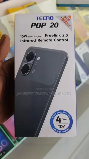 New Tecno Pop 20 128 GB Black