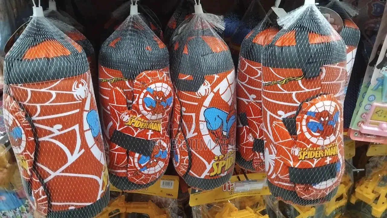 Spiderman Punching Bag ~ Red