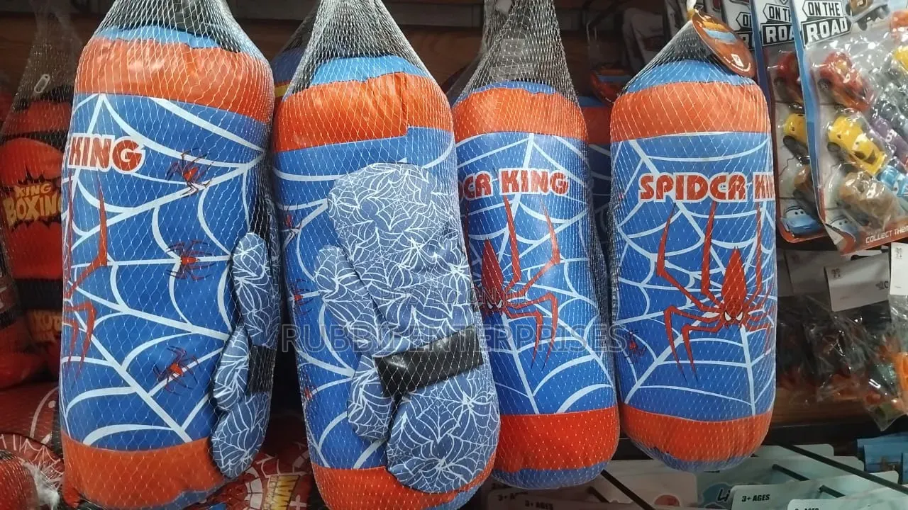 Spiderman Punching Bag ~ Blue