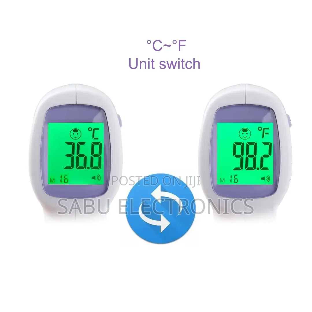 Non-contact Infrared Temperature Gun – Digital Forehead Thermometer