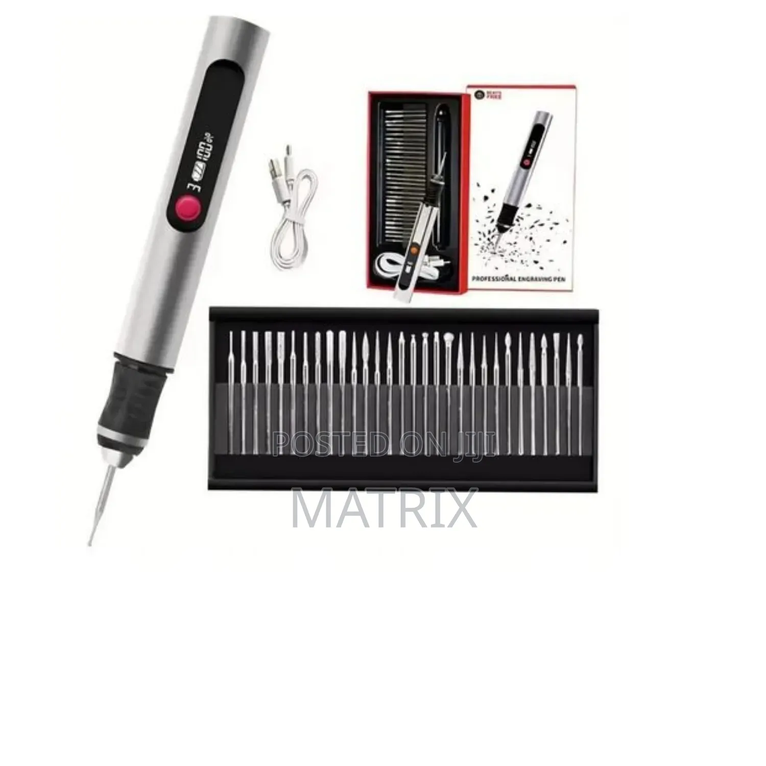 30-in-1 Digital Rechargeable Electric Engraving Pen Kit