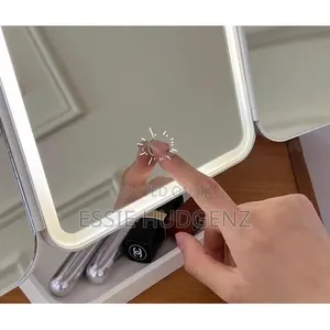 Trifold Led Makeup Mirror